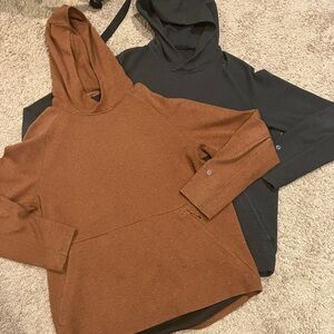 2 Lululemon at ease hoodies